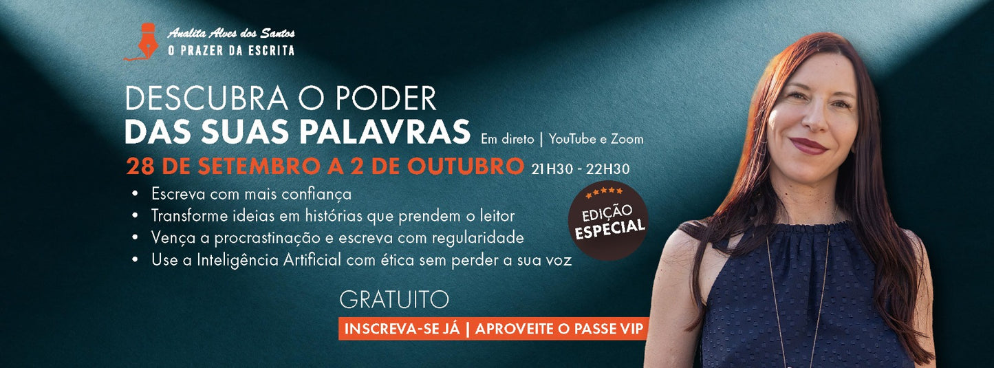 Semana da Escrita Edição Especial 2026 - PASS VIP